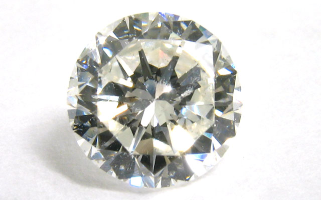 ダイヤモンド  ルース 0.122ct E VS-2 ダイヤ 中央宝石研究所
