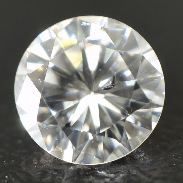 ダイヤモンド ルース 0.310ct, Fカラー, SI-2, GOOD（グッド）, 中央宝石研究所