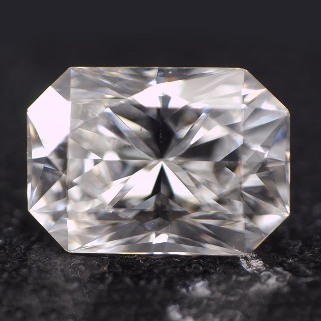 天然ダイヤモンド ルース(裸石) 0.338ct, Eカラー, VS-2,ラディアン