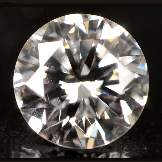 天然ピンクダイヤモンド ルース(裸石) 0.334ct, VS-2,フェイントピンク