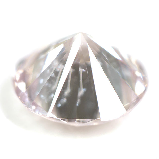 天然ピンクダイヤモンド ルース(裸石) 0.660ct, SI-2,フェイントピンク ...