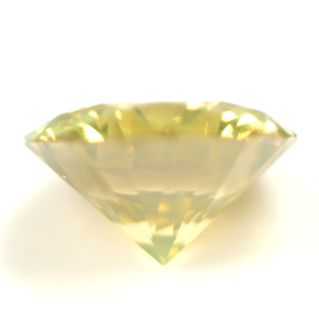 イエローダイヤモンド(トリーテッド) ルース(裸石) 0.067ct, Fancy