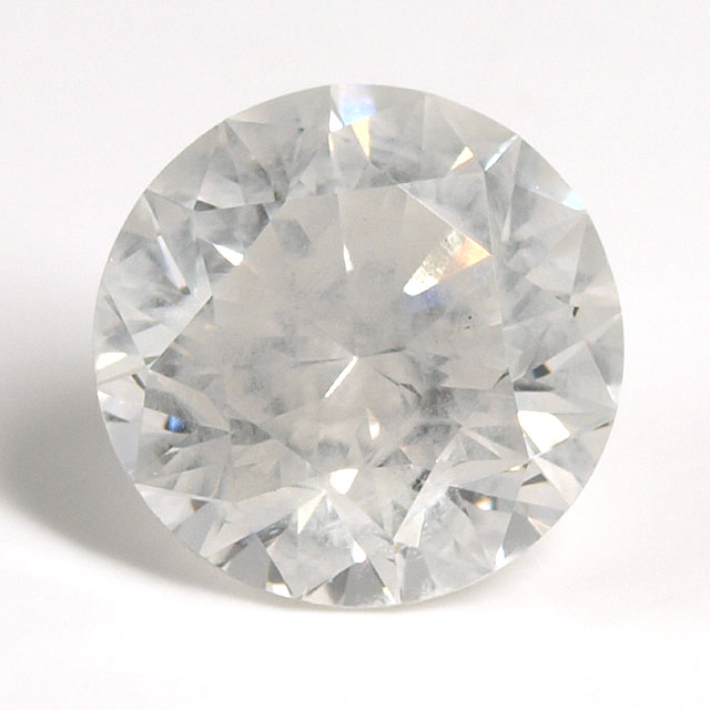 天然ホワイトダイヤモンド ルース(裸石) 0.72ct, Fancy White ...
