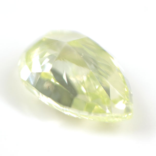 天然グリーンダイヤモンド ルース ( 裸石 ) 0.127ct, ファンシー