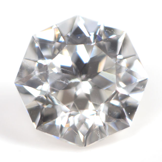 天然ダイヤモンド ルース ( 裸石 ) 0.160ct, Hカラー, SI-1, 八角形 【 中央宝石研究所ソーティング 】 【 送料無料 】
