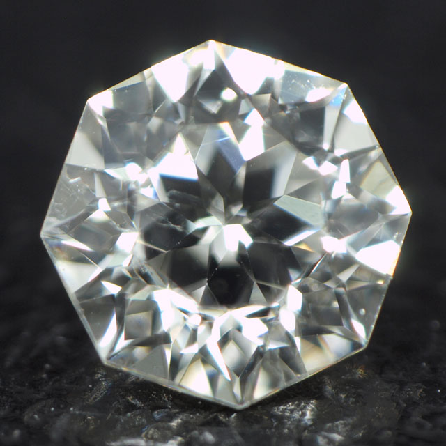 天然ダイヤモンド ルース ( 裸石 ) 0.160ct, Hカラー, SI-1, 八角形