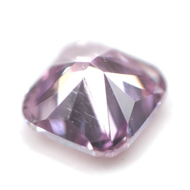 ファンシーダイヤモンド0.46ct ファンシー ピンク パープル ダイヤモンド  ルース 裸石 天然